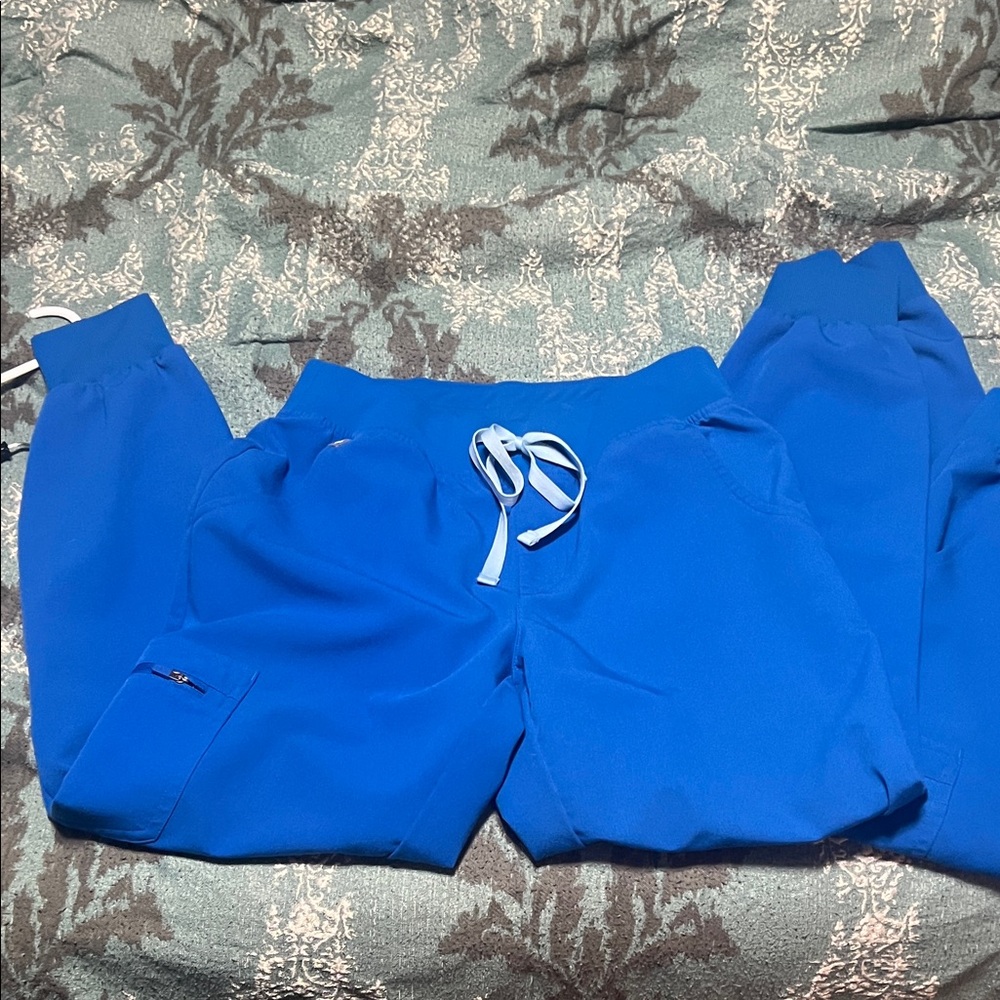 Figs Royal blue Zamora jogger - Picture 8 of 9